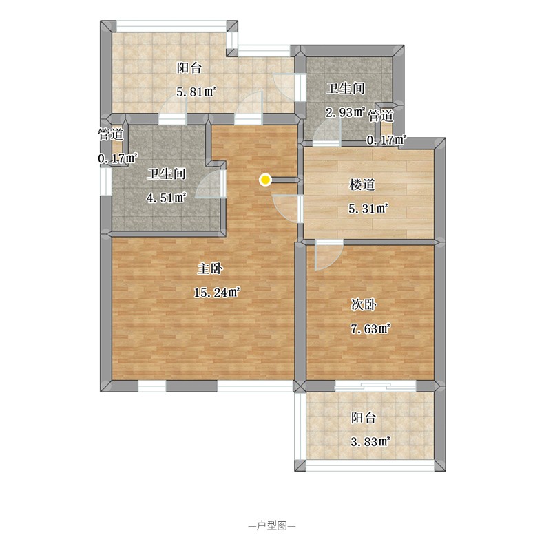 西郊公馆客户家户型图